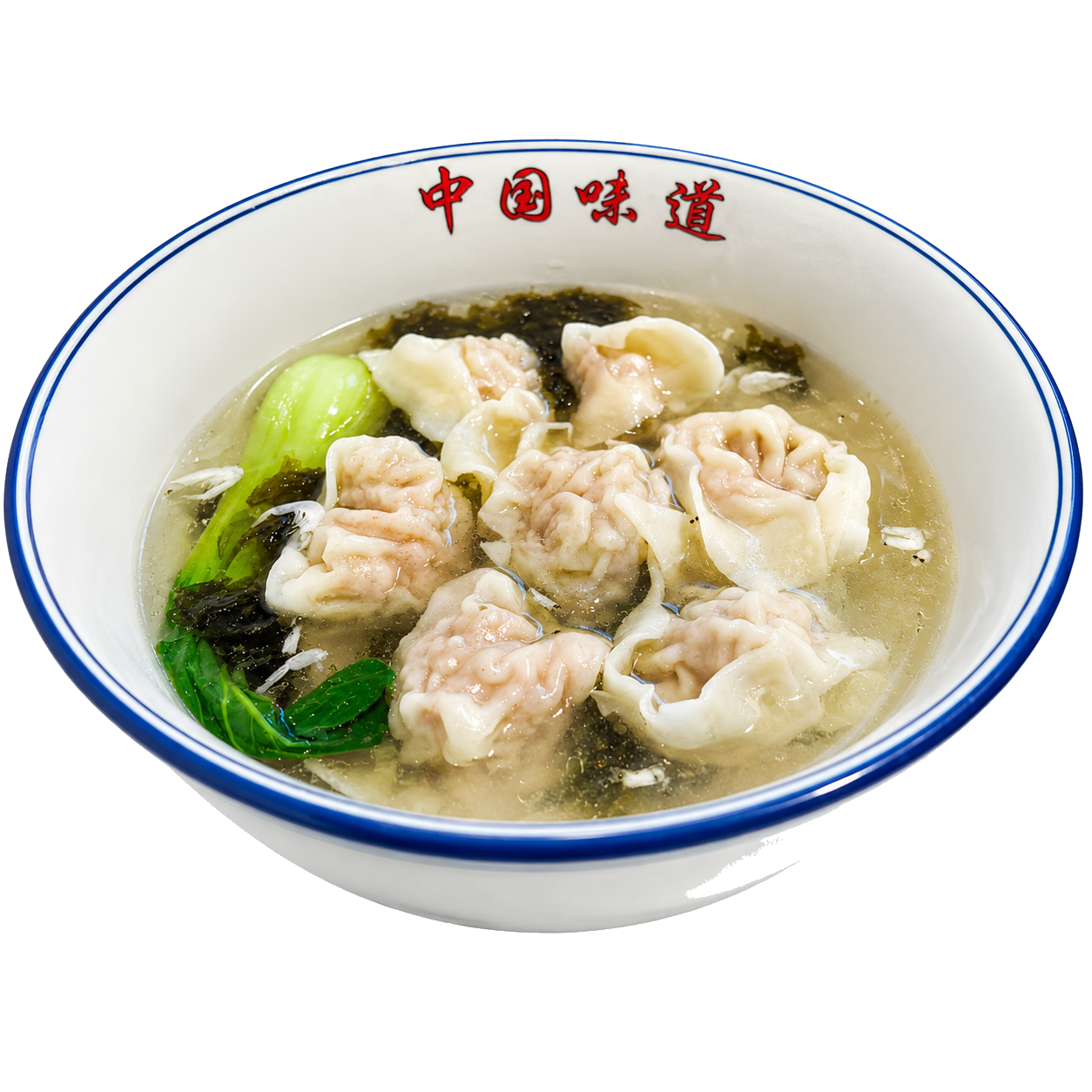 Wonton in brodo chiaro